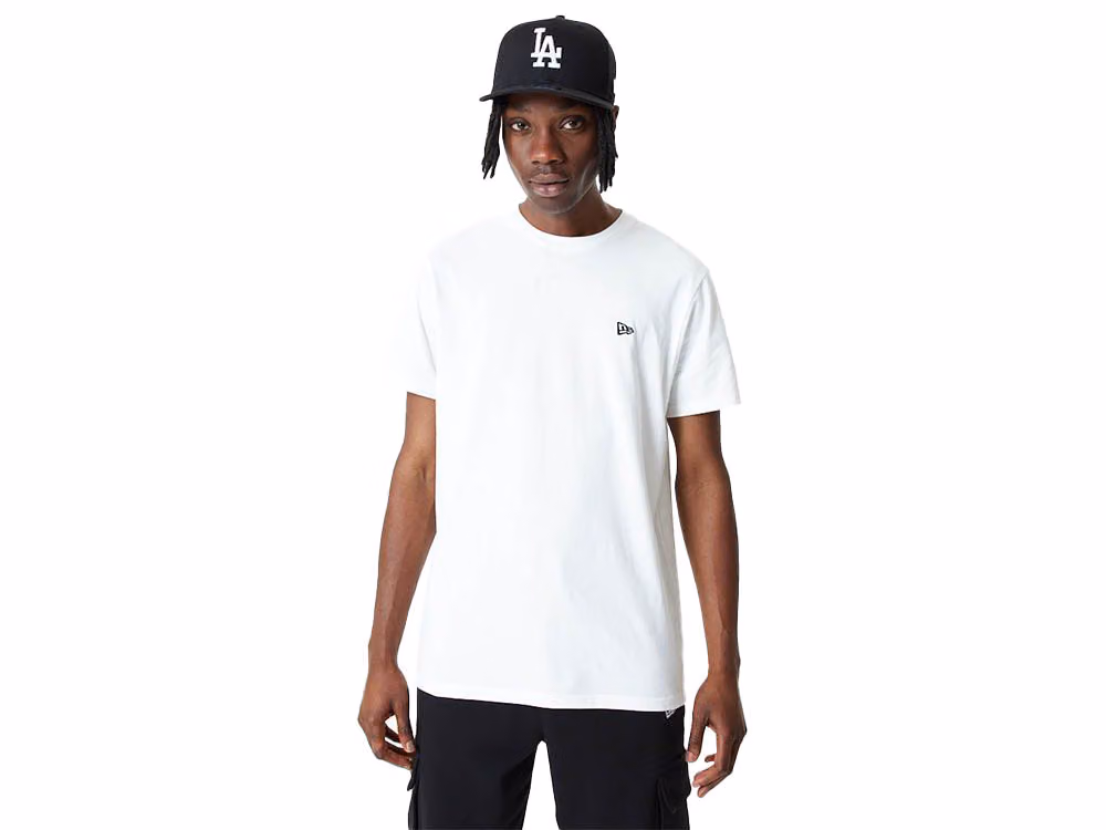 New Era Essentials White T-Shirt front