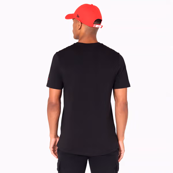 Houston Rockets Team Logo New Era NBA T-Shirt Black view 2