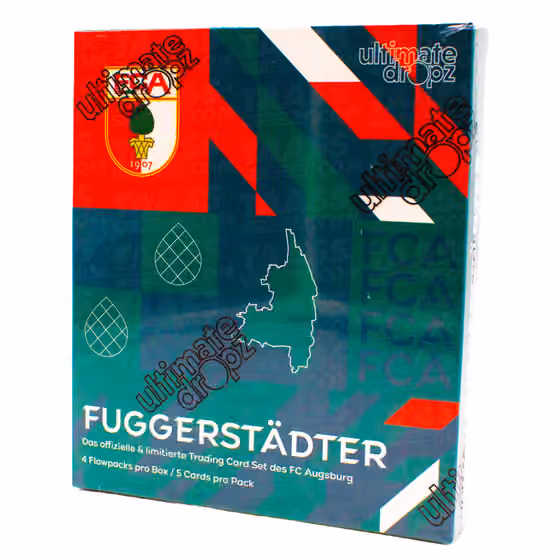 2026 Ultimate Dropz FC Augsburg Hobby Box view 1