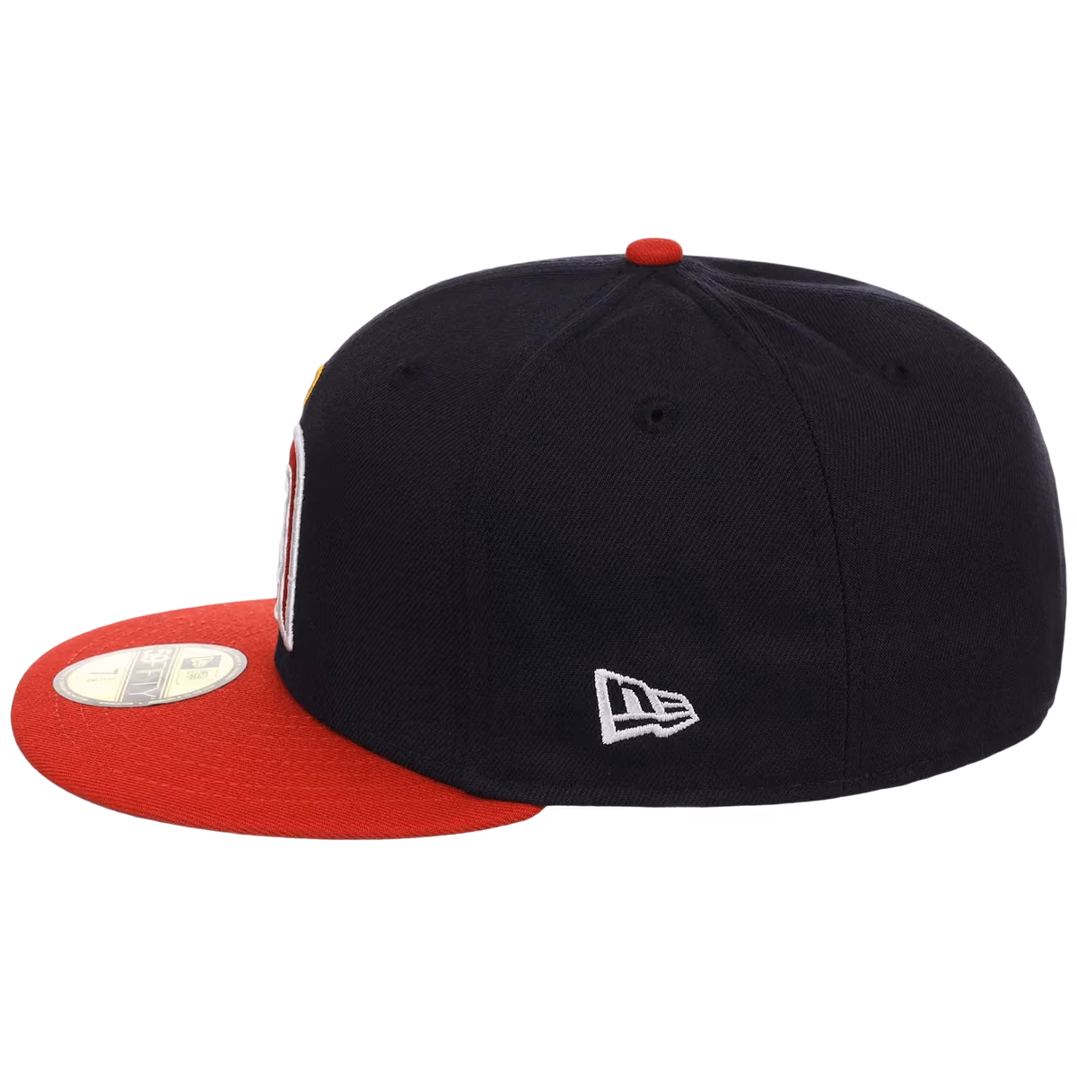 California Angels MLB Cooperstown Authentic Collection New Era 59FIFTY (Navy/Red) detail view