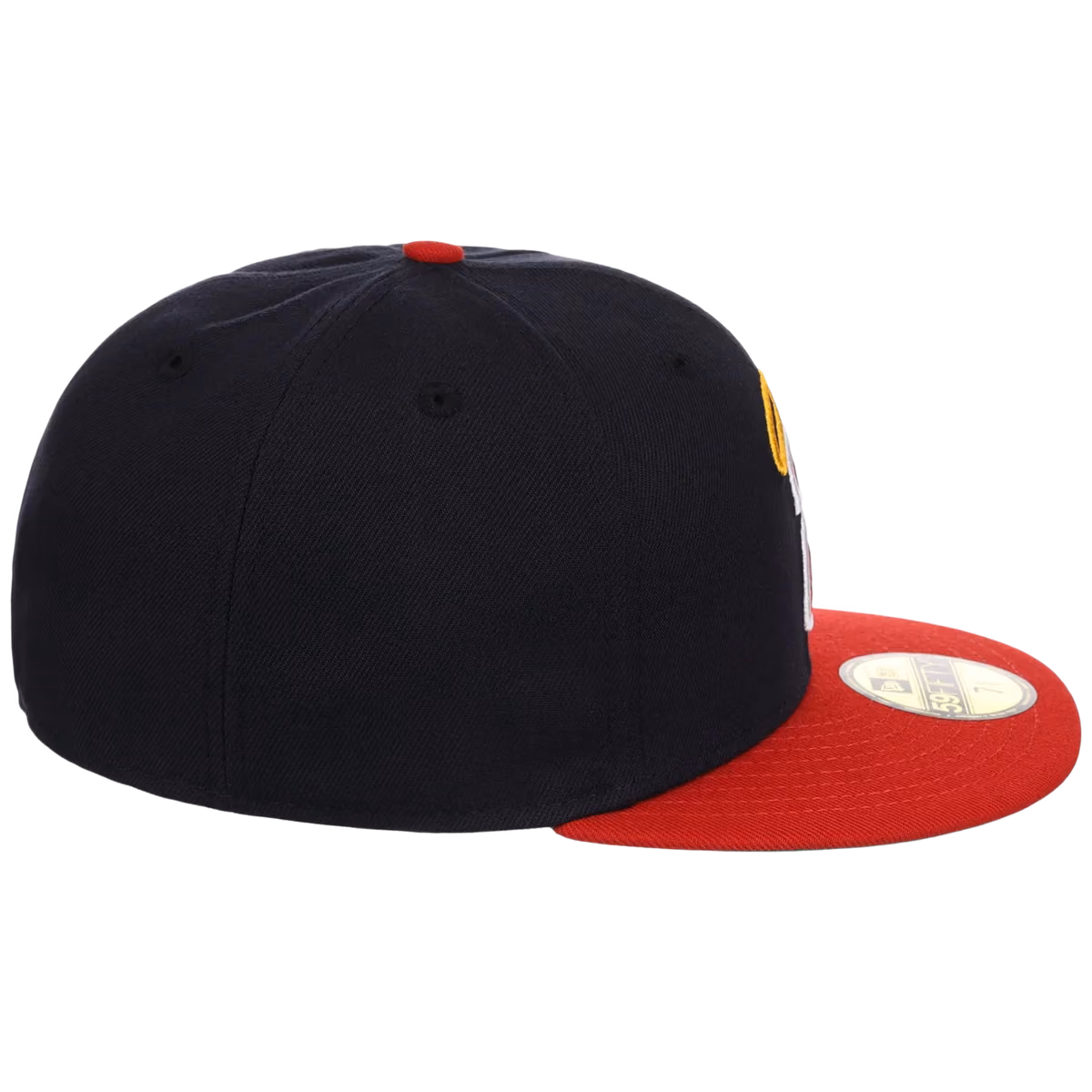 California Angels MLB Cooperstown Authentic Collection New Era 59FIFTY (Navy/Red) detail view