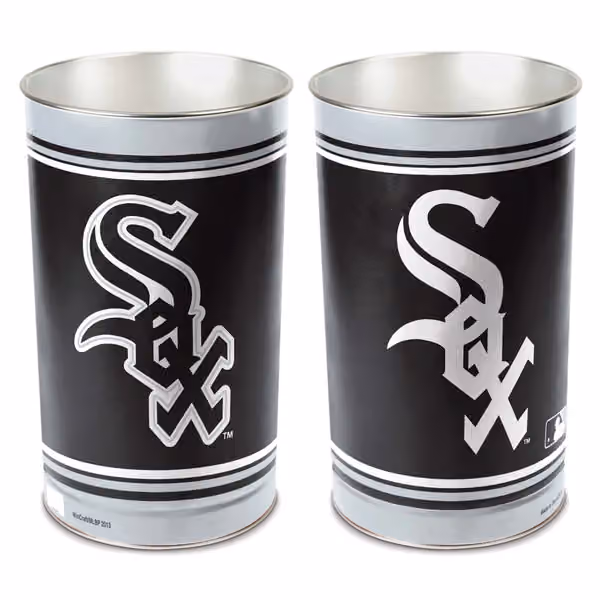 Chicago White Sox Baseball MLB Wastebasket view 1