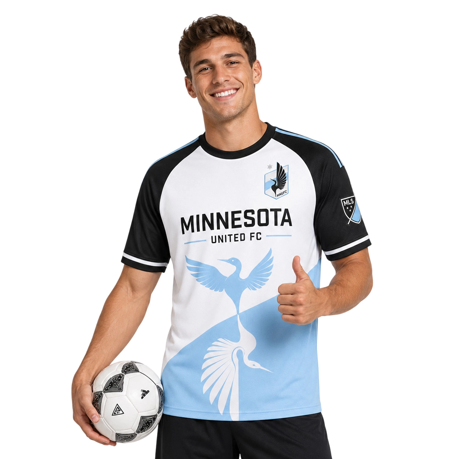 Minnesota United Custom Jersey Stunning Wing Graphic