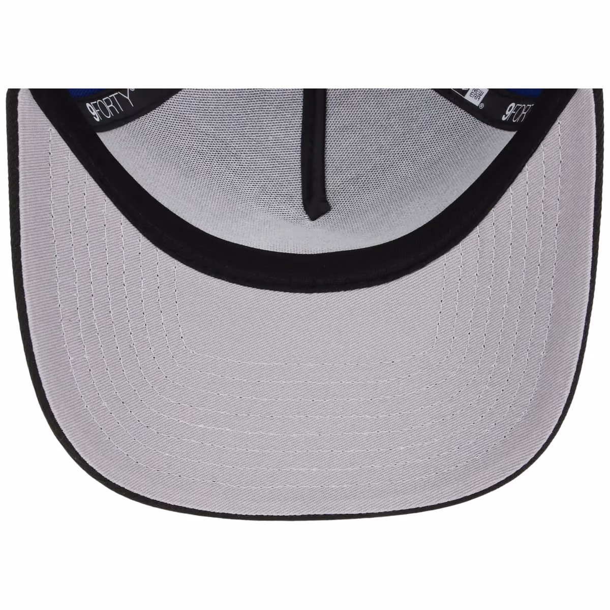 Los Angeles Dodgers MLB Royal x Black FASHION CORE New Era 9FORTY A-Frame back view
