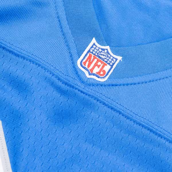 Barry Sanders #20 Detroit Lions Legacy Throwback NFL Jersey Blue view 5