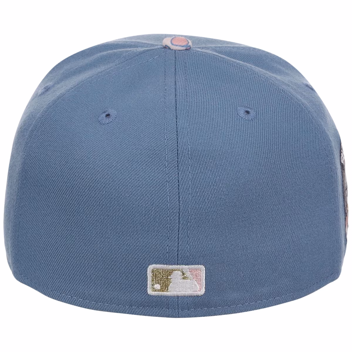 Los Angeles Dodgers Pacific Canvas New Era 59FIFTY (Indigo/Floral) detail view