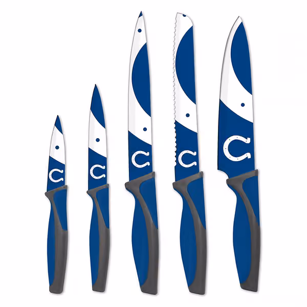 Indianapolis Colts NFL 5-Piece Kitchen Knife Set view 1