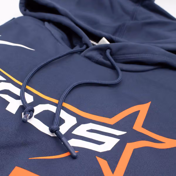 Houston Astros City Connect 2026 MLB Authentic Therma Hoodie Navy view 3