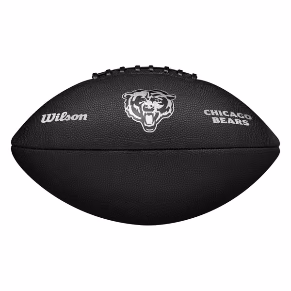 Chicago Bears Wilson Metallic Premiere Full Size NFL Football view 6