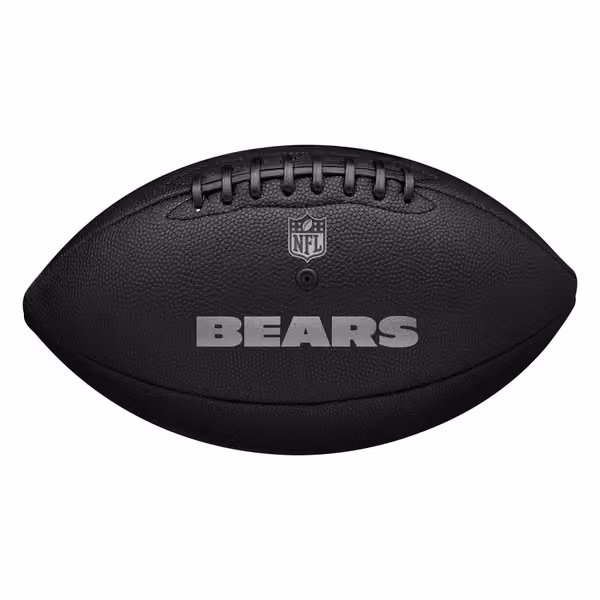 Chicago Bears Wilson Metallic Premiere Full Size NFL Football view 2