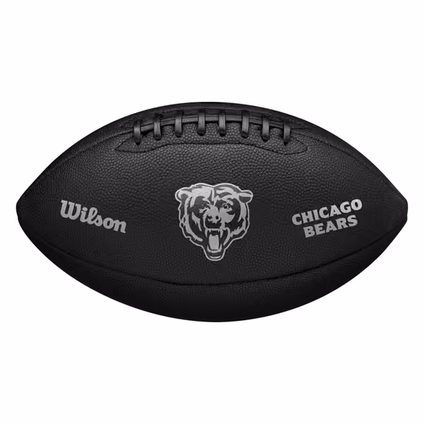 Chicago Bears Wilson Metallic Premiere Full Size NFL Football view 1