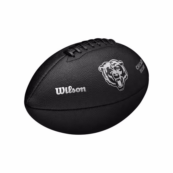 Chicago Bears Wilson Metallic Premiere Full Size NFL Football view 5