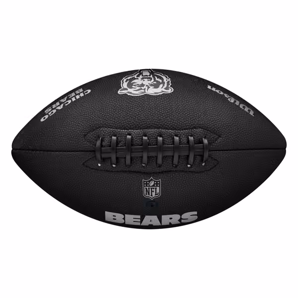 Chicago Bears Wilson Metallic Premiere Full Size NFL Football view 3