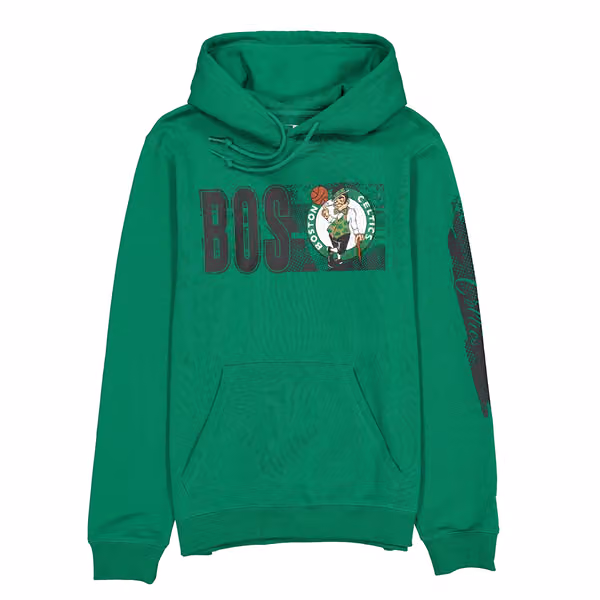 Boston Celtics 2024 NBA Tip-Off New Era Hoodie Green view 1