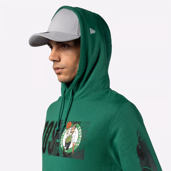 Boston Celtics 2024 NBA Tip-Off New Era Hoodie Green view 6