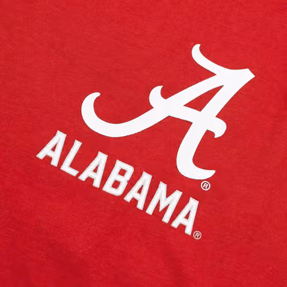 Alabama Crimson Tide Defender Cotton NCAA T-Shirt Red view 4