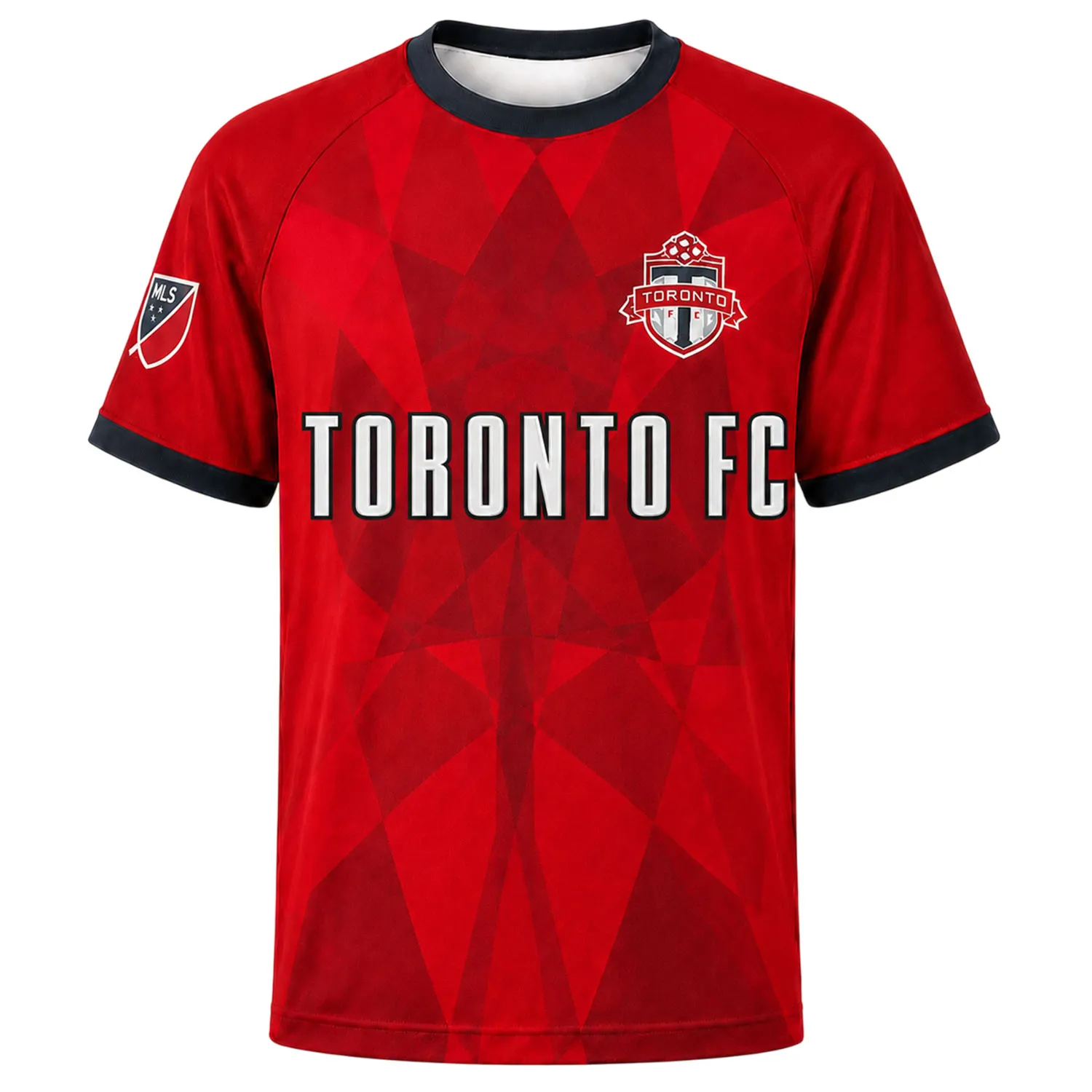 Toronto FC Custom Home Jersey – Vibrant Red Fan Kit