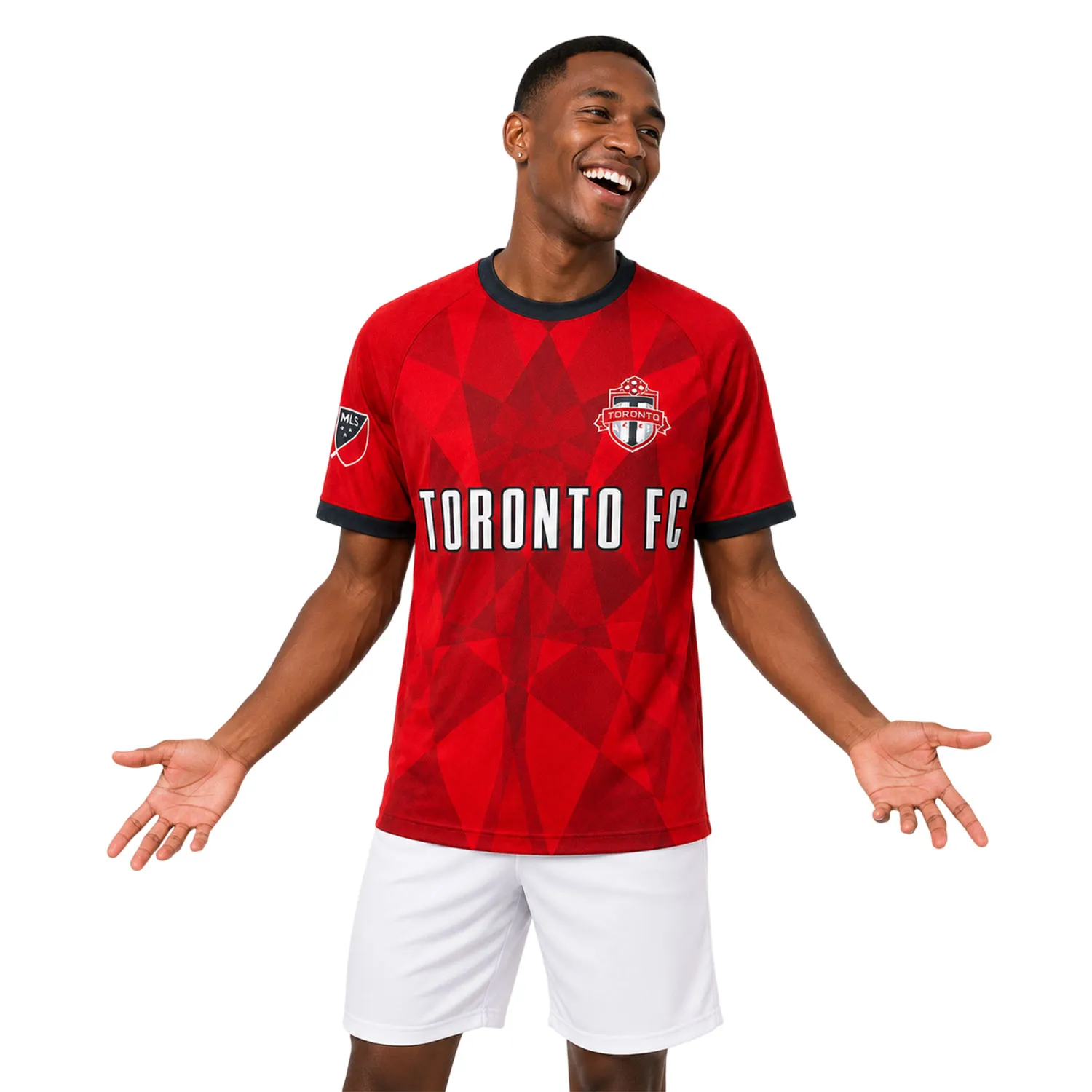 Toronto FC Custom Home Jersey – Vibrant Red Fan Kit