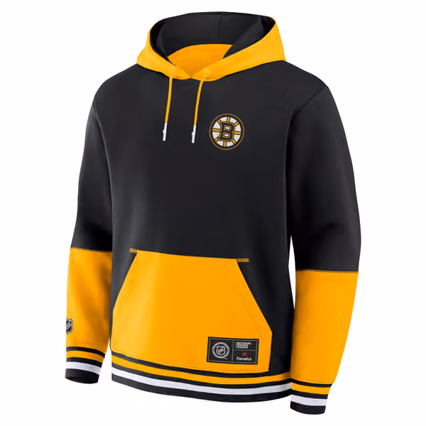 Boston Bruins Foundation NHL Hoodie Black view 2