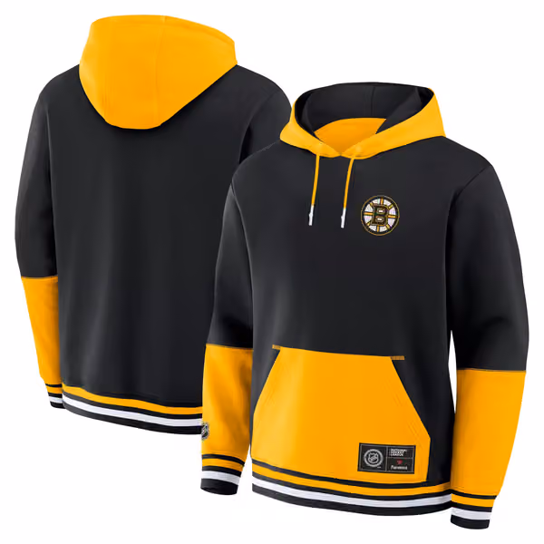 Boston Bruins Foundation NHL Hoodie Black view 1