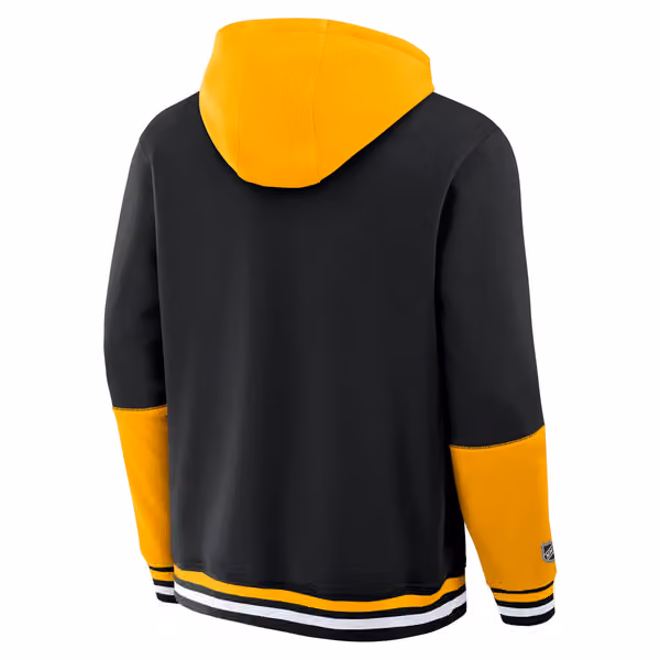 Boston Bruins Foundation NHL Hoodie Black view 3