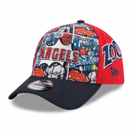 Los Angeles Angels 2025 MLB Players' Weekend 9FORTY A-Frame Snapback Cap product photo