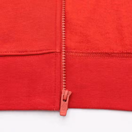 Tampa Bay Buccaneers Full-Zip Nike Club Fleece Hoodie Red view 6