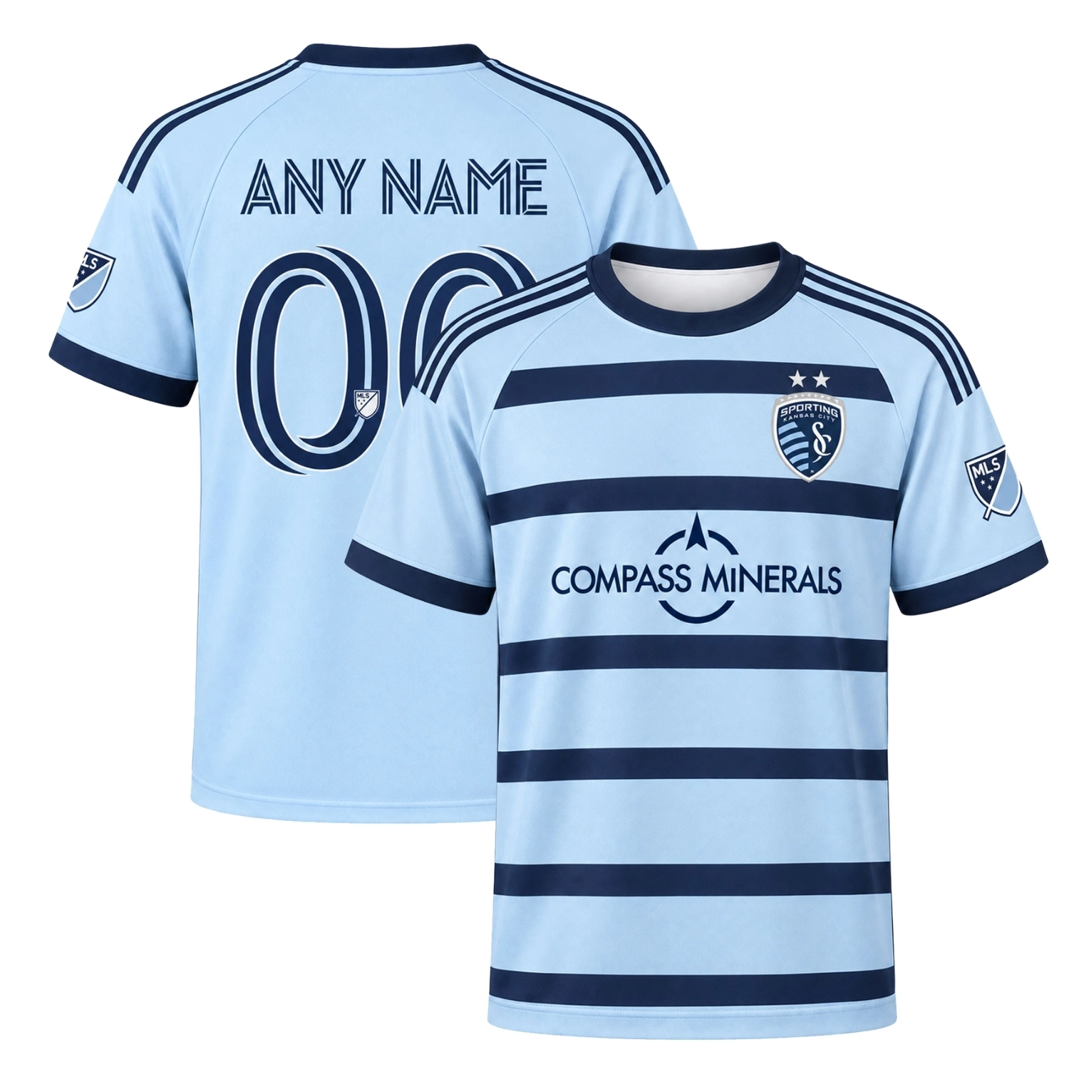 Sporting Kansas City Home Jersey Kids Dynamic Light Blue