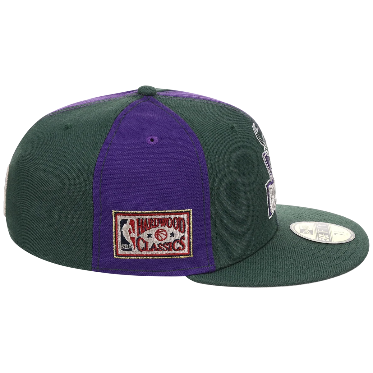 Milwaukee Bucks NBA Pinwheel 2.0 New Era 59FIFTY detail view