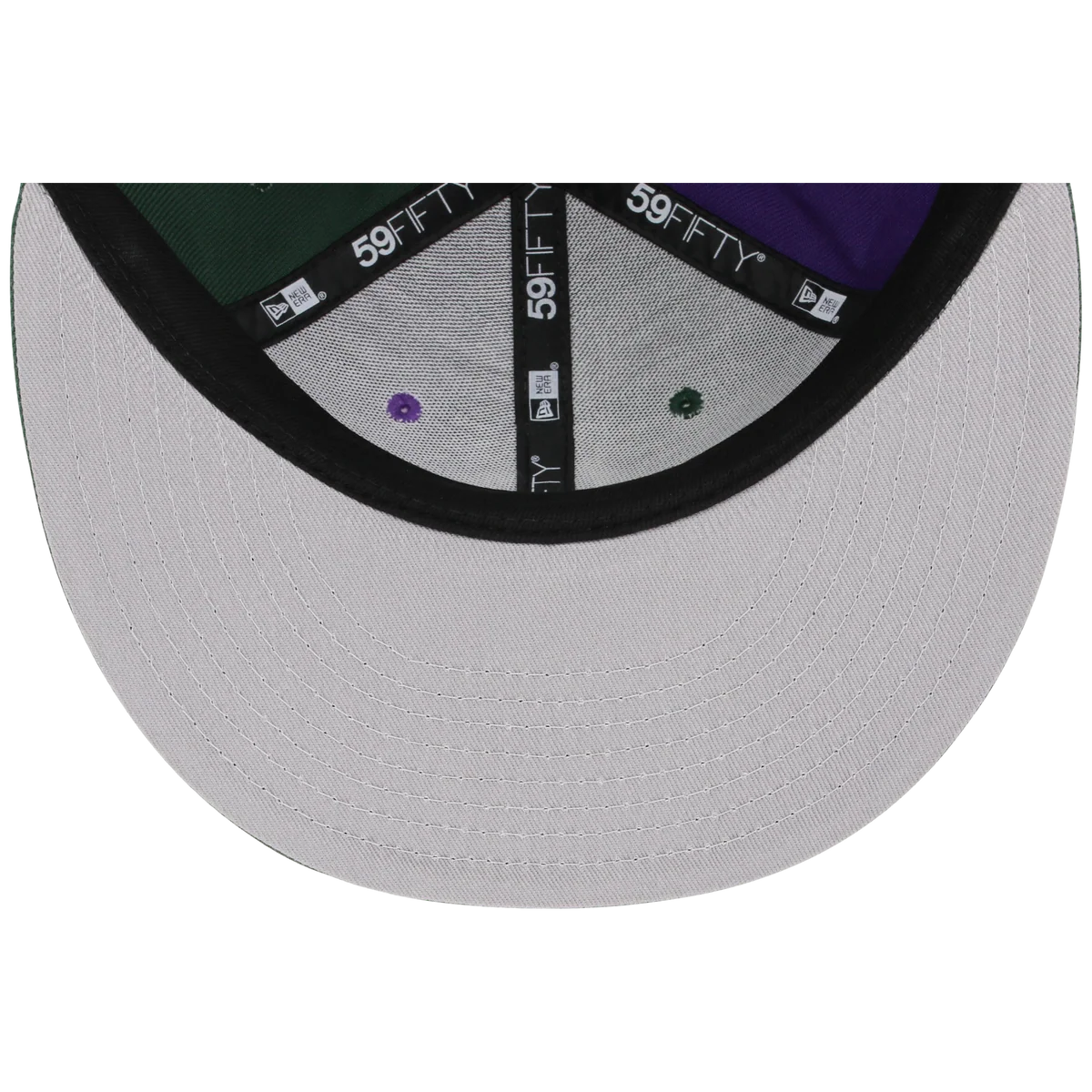 Milwaukee Bucks NBA Pinwheel 2.0 New Era 59FIFTY back view
