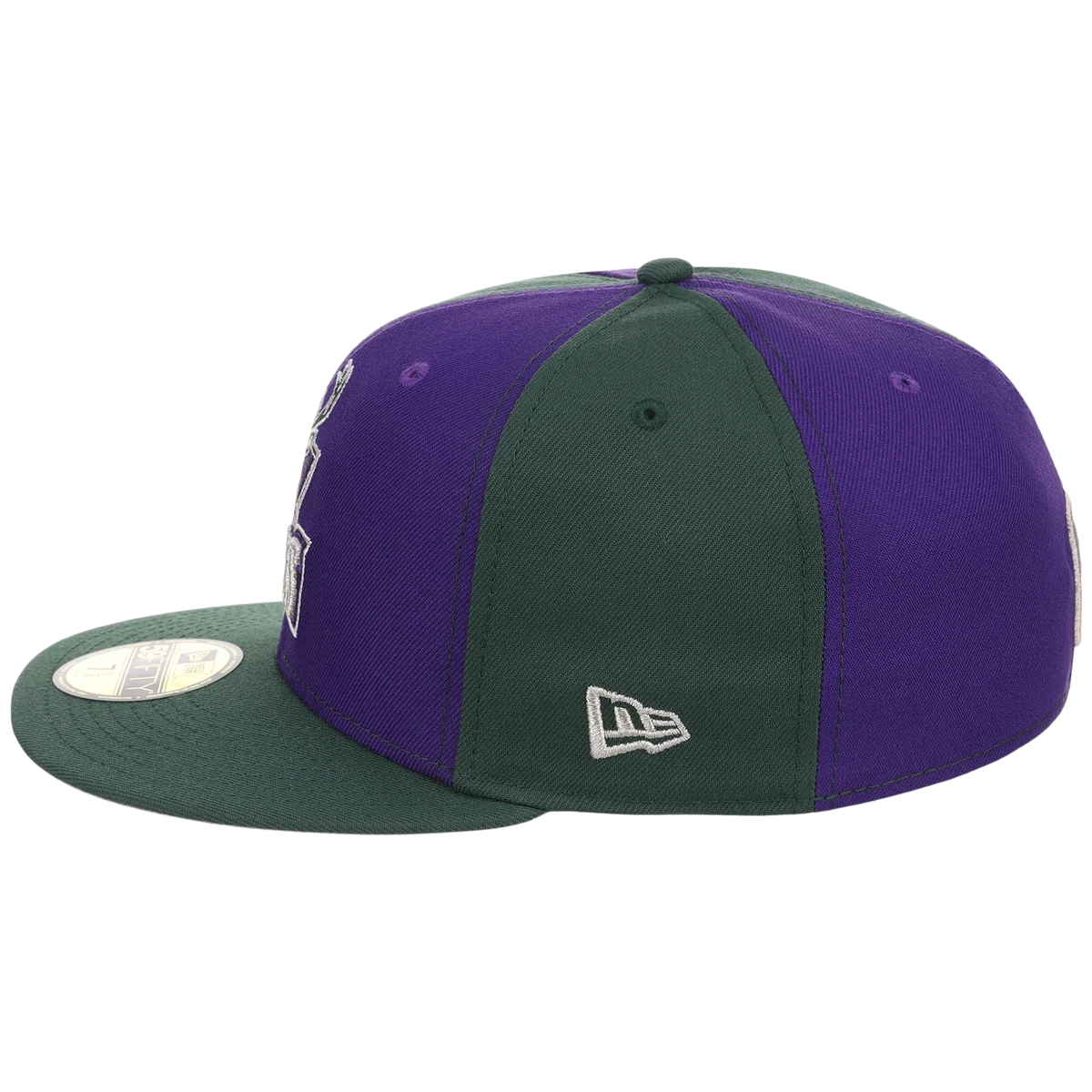 Milwaukee Bucks NBA Pinwheel 2.0 New Era 59FIFTY detail view