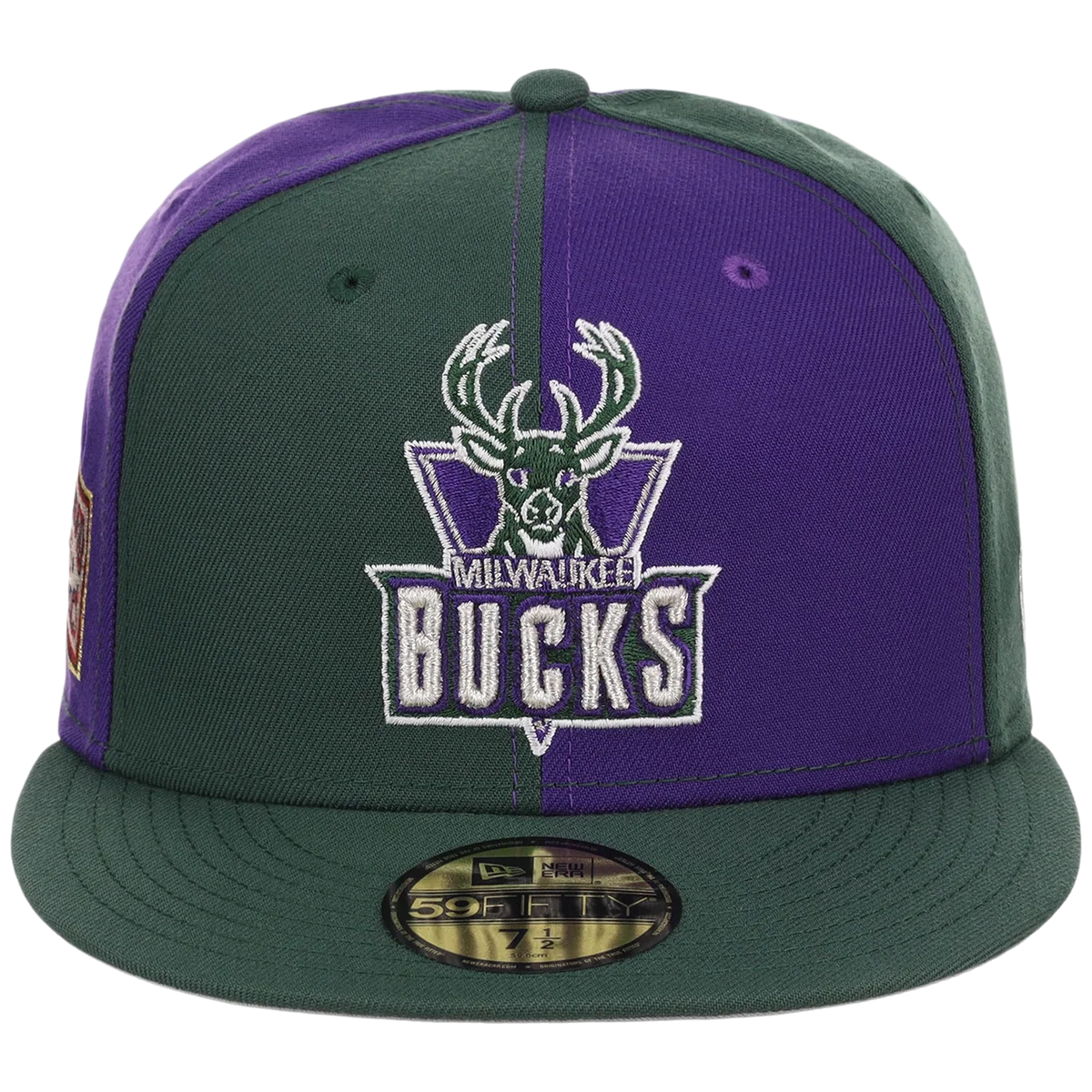 Milwaukee Bucks NBA Pinwheel 2.0 New Era 59FIFTY detail view
