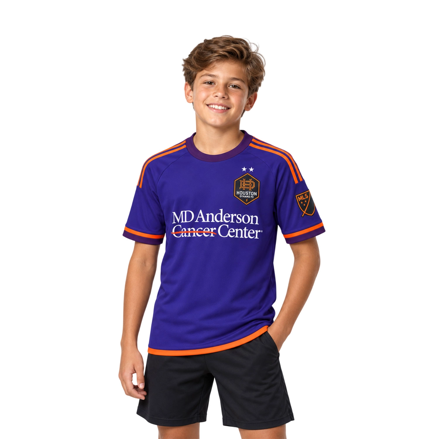 Houston Dynamo Purple Jersey Dynamic Adult Kids Custom
