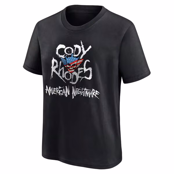 Cody Rhodes WWE Superstar T-Shirt Black (YOUTH) view 2