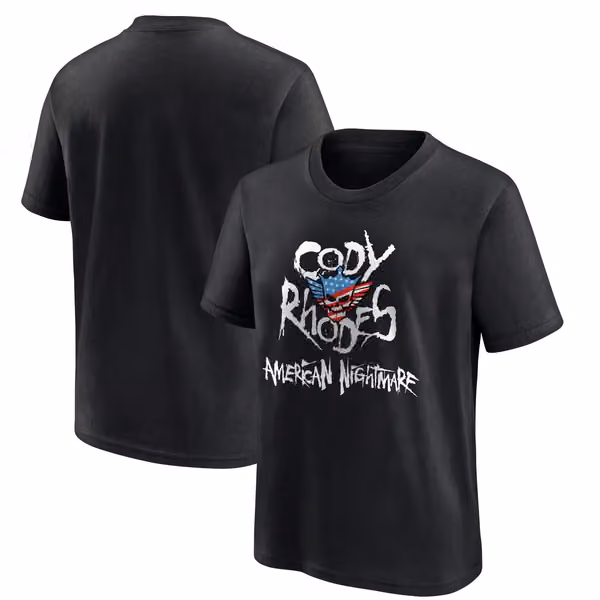 Cody Rhodes WWE Superstar T-Shirt Black (YOUTH) view 1