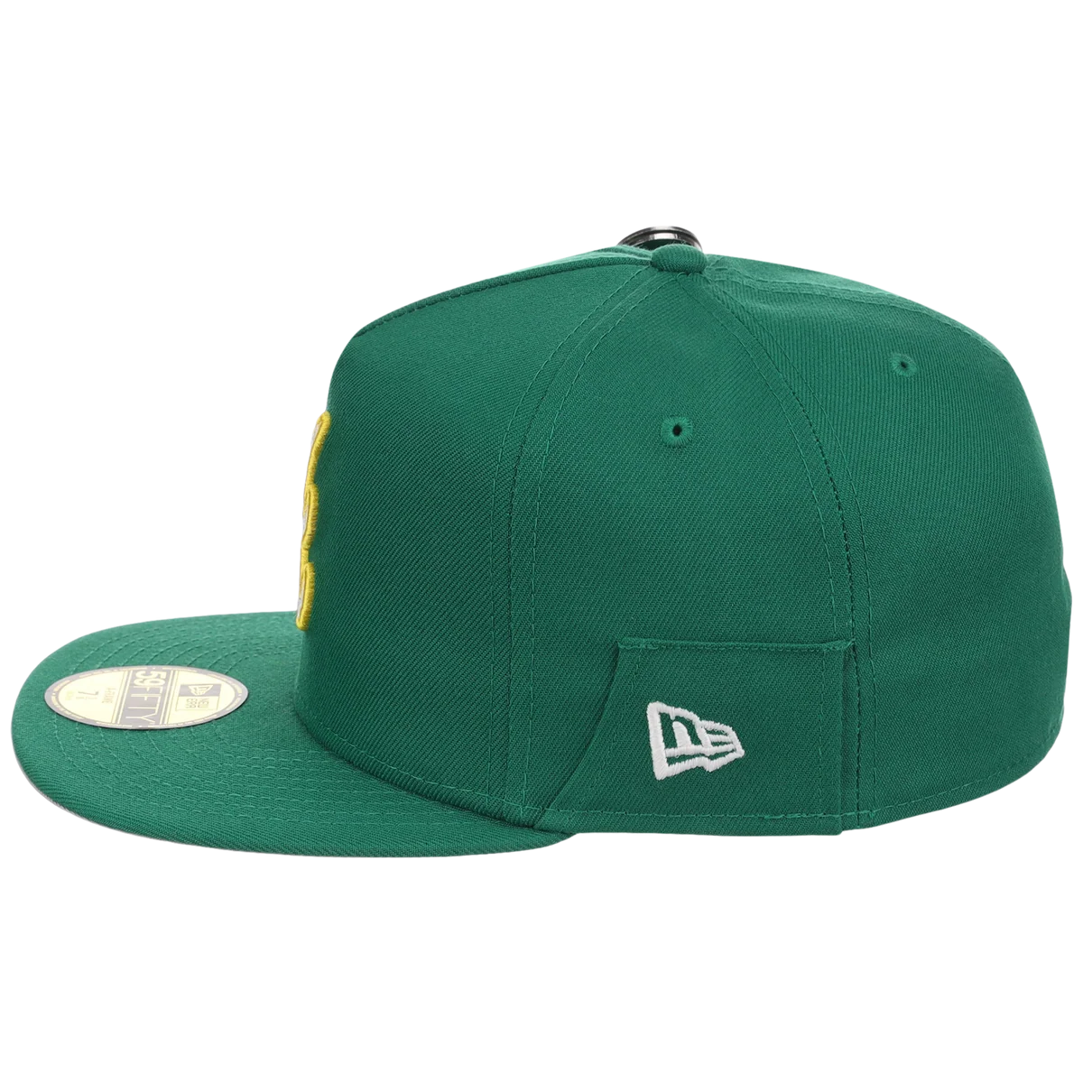 Atlanta Braves MLB Augusta Bloom New Era 59FIFTY w/ Golf Pin detail view