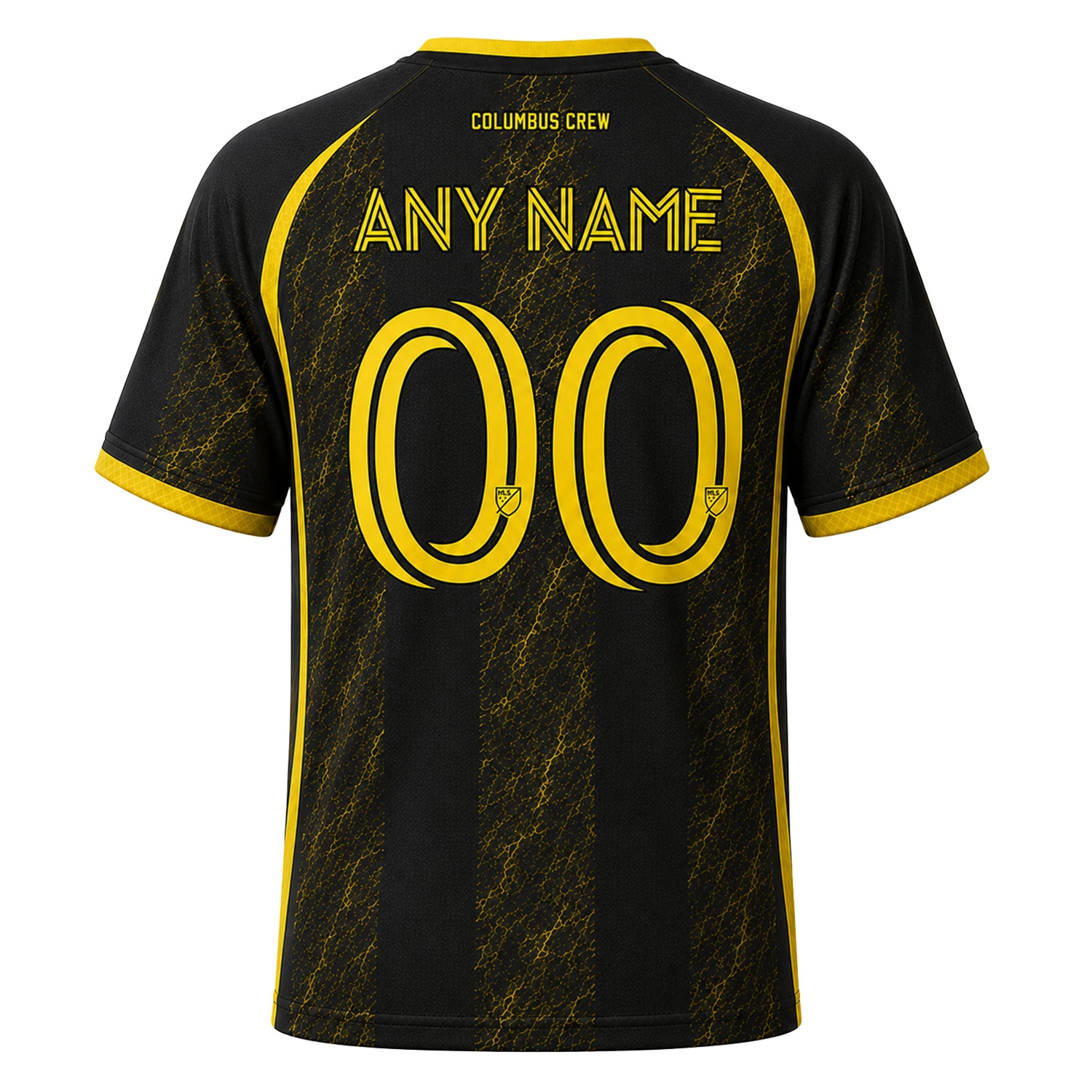 Columbus Crew Jersey Custom – Remarkable Black & Gold Stripes