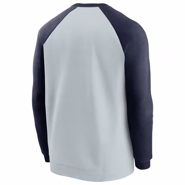 New York Giants GO GIANTS Nike Throwback NFL Crewneck Pullover view 2