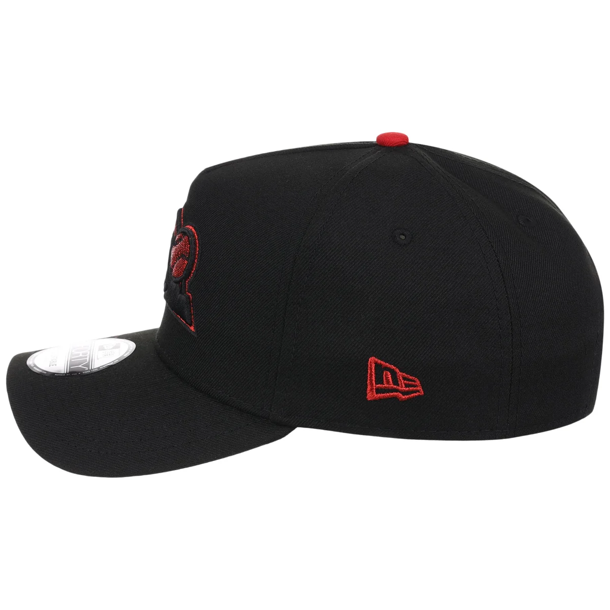 Colorado Rockies MLB Midnight Massacre New Era 9FORTY detail view