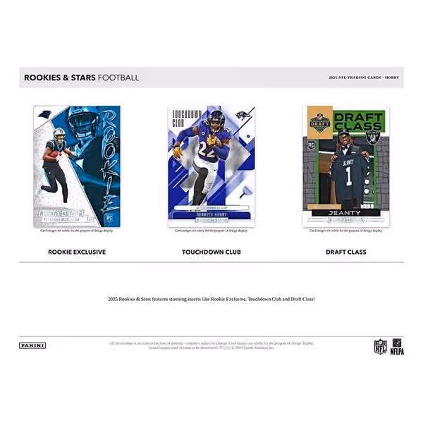 2025 Panini Rookies & Stars Football NFL Hobby Box view 4