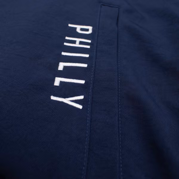 Philadelphia Phillies City Connect 2026 MLB Authentic Dugout Bomber Jacket Navy view 5