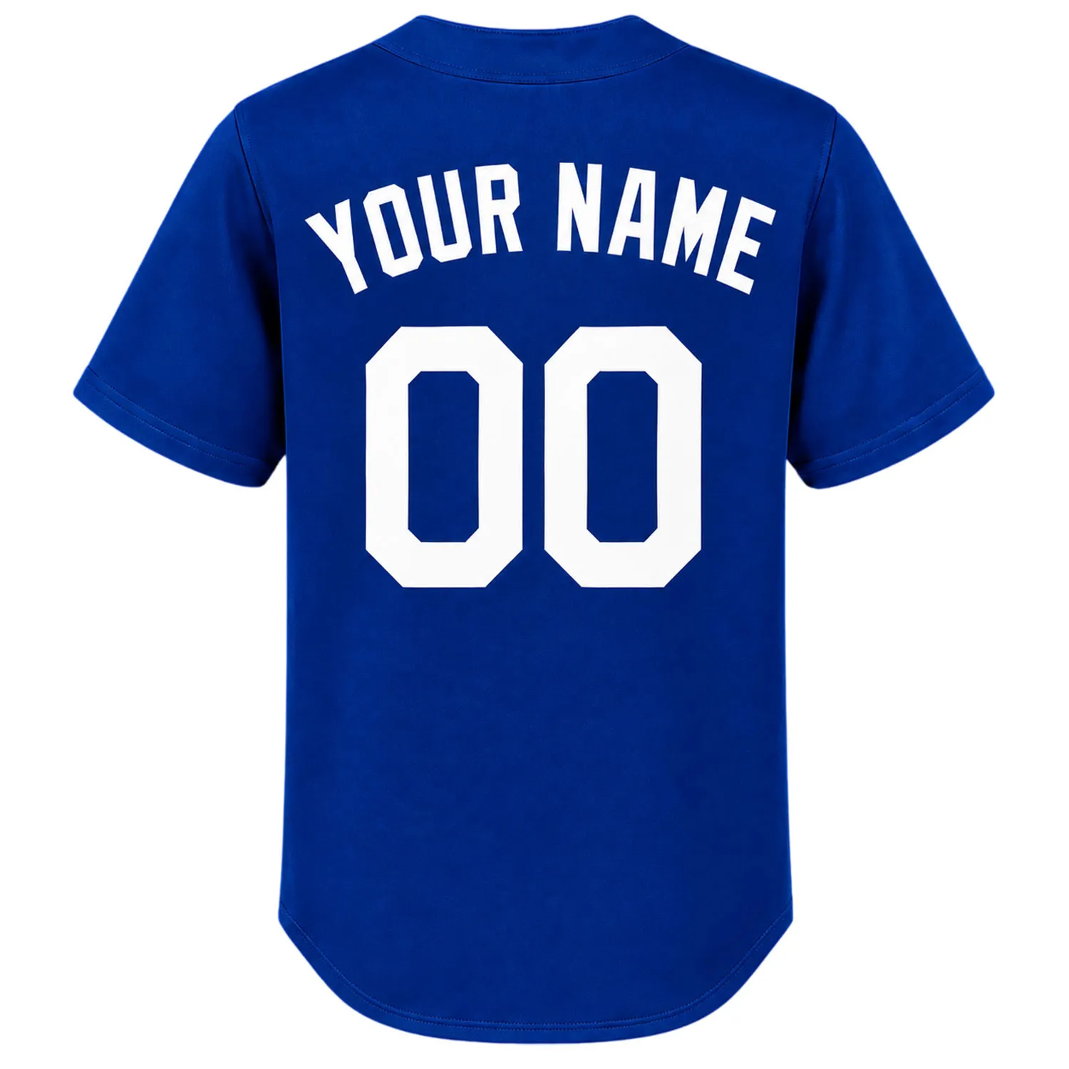 Dodgers Home Blue Jersey Custom Brilliant Name & Number