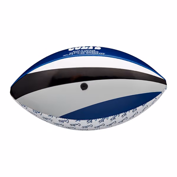 Indianapolis Colts City Pride Wilson PeeWee Size NFL Football view 4
