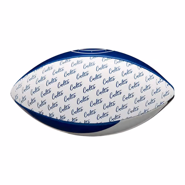 Indianapolis Colts City Pride Wilson PeeWee Size NFL Football view 3