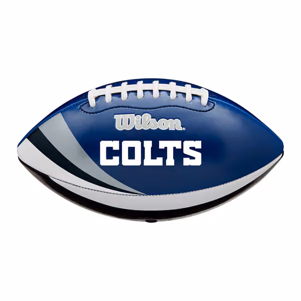Indianapolis Colts City Pride Wilson PeeWee Size NFL Football view 2