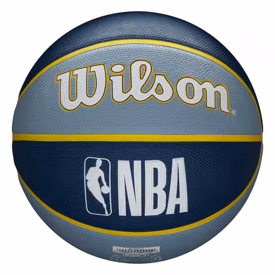Memphis Grizzlies Team Tribute Wilson NBA Basketball (Size 7) view 2