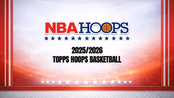 2025/26 Topps NBA Hoops Basketball Hobby Jumbo Box view 2