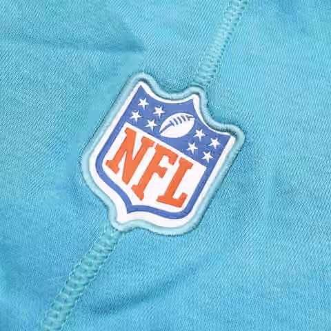 Miami Dolphins 2024 NFL Sideline Nike Club Hoodie Aqua view 5