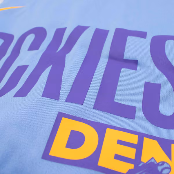 Colorado Rockies City Connect Legend MLB T-Shirt Blue view 3