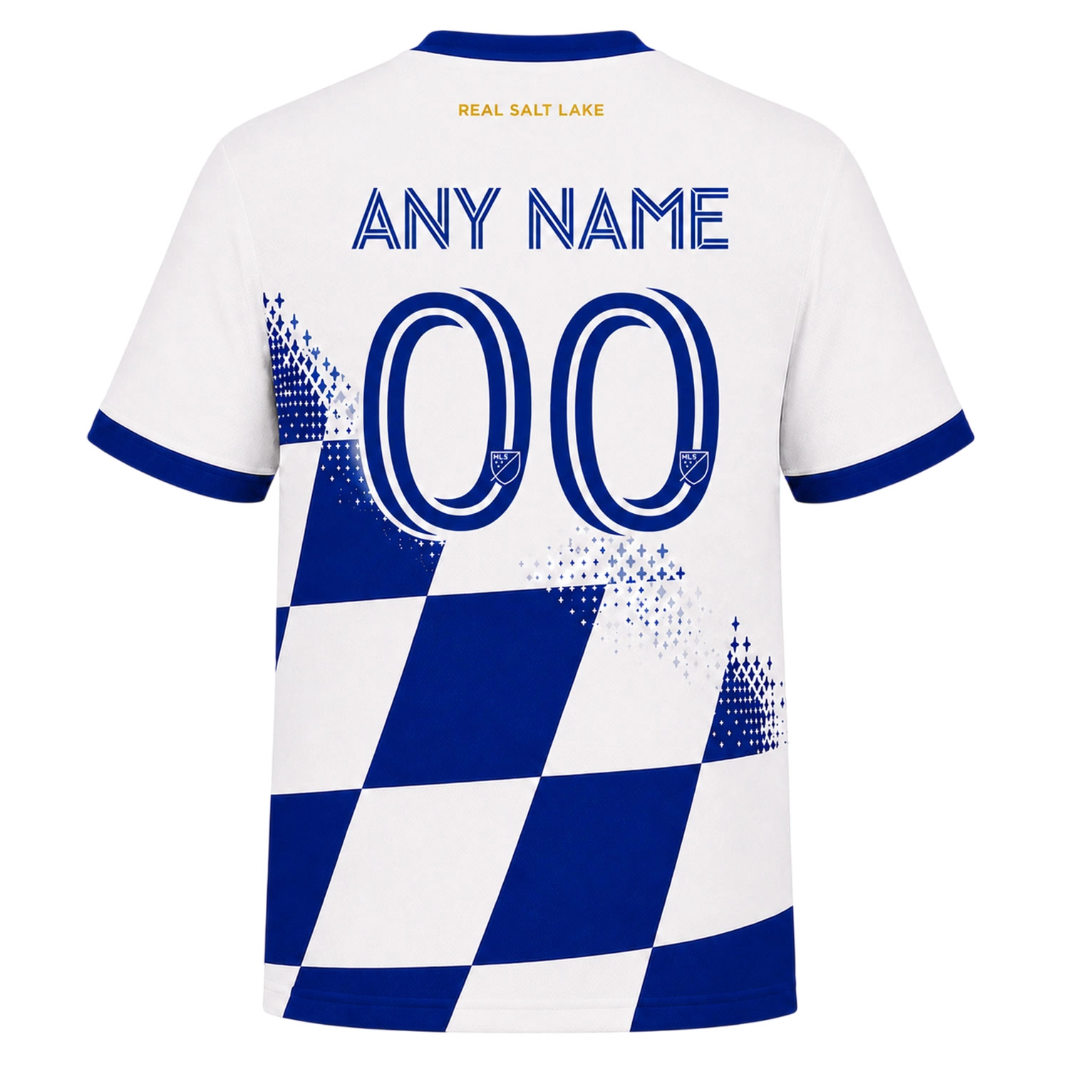 Real Salt Lake Soccer Jersey Custom – Exclusive Blue Grid Style
